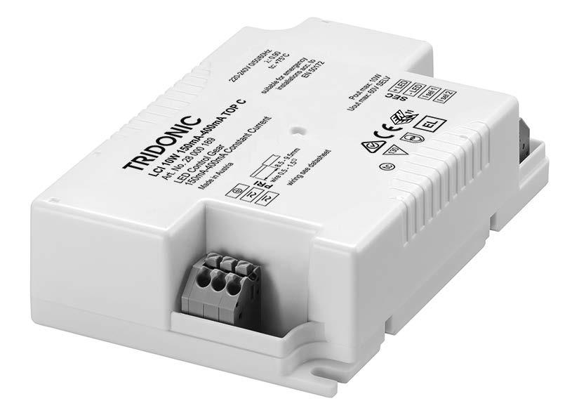 Product description EL Fixed output built-in LED Driver Constant current LED Driver Output current settable 15 4 ma Max.