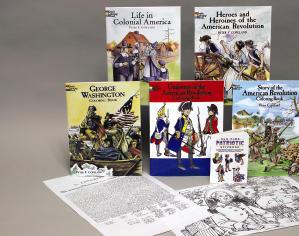 Coloring books, paper dolls, posters, and much more explore historical events, world cultures, and more.