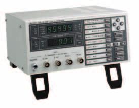 LCR HiTESTER 3511-50 Compact & powerful dedicated LCR measurement in 5m second timeframes High speed measurement : 5ms (1 khz) or 13ms (120 Hz) Built-in high-speed comparator Measurement frequency :