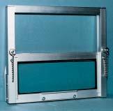 WINDOW Ticket Windows,Cashier Doors and Mail Slots 1/4" Plate Glass: Side Channels and Window frames are heavy