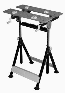 HEIGHT ADJUSTABLE WORKBENCH Model 91 ASSEMBLY and Operating Instructions Visit our website at: http://www.harborfreight.com Read this material before using this product.