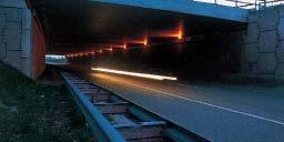 When to light by day This depends on a number of factors including the length of the tunnel, visibility of the exit, penetration of daylight, brightness of the walls, and traffic density.
