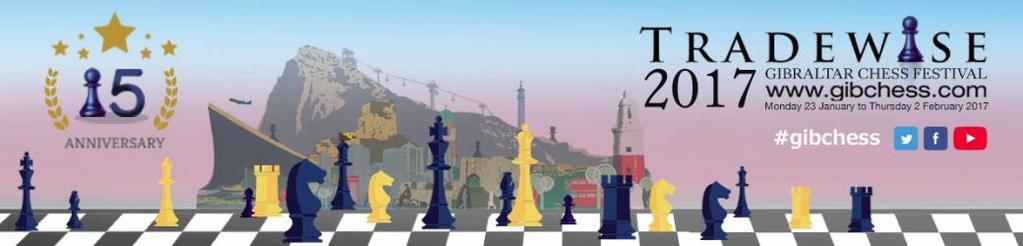 Tradewise Gibraltar Chess Festival 2017 Monday 23 January - Thursday 2 February 2017 Round 7 Report: Monday 30 January 2017 - by John Saunders (@JohnChess) Hou Loves Ya, Baby Once again there was an