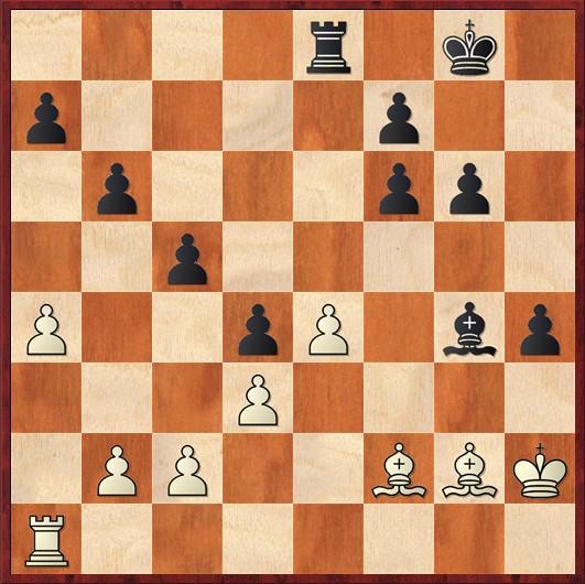 e5 Somehow this is the only good move for White. 32...f6 33.exf6+ Kxf6 34.Kg4 Again, the only move that keeps equality.