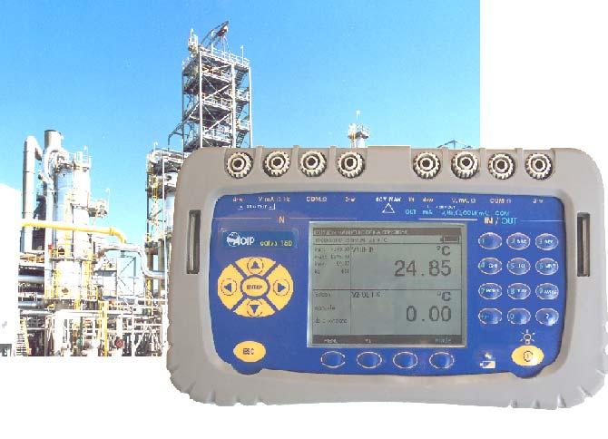 CALYS 150 2 channels High accuracy calibrator Simultaneous IN and OUT 2 measurement channels Protected for on-site use Easy-Connect system Data acquisition HART protocol transmitter automatic