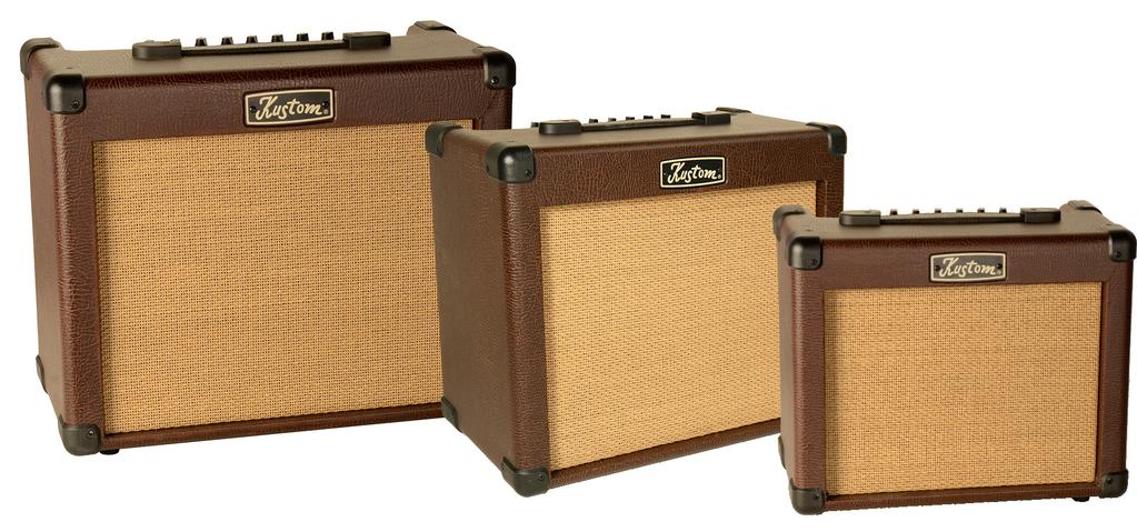 Sienna PRO Series Acoustic Amplifiers Kustom SIENNA PRO series acoustic instrument amplifiers can take your sound further