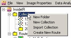 Storing and Organizing Thermal Images and Data Organizing Collections and Images 2 Figure 2-3. Top-Level Collection Menu dag332s.bmp New Folder Creates a new folder.