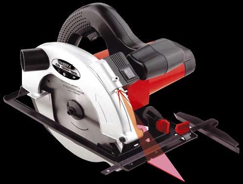 Sawing, cutting Hand-held circular saws with and without laser guide Lightweight, powerful and ergonomic circular saws with parallel stop, dust extraction and a base plate that can