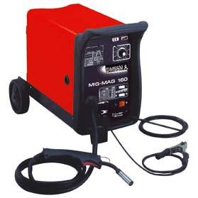 MAG 140 Shielding gas welding set MIG-MAG 160 Shielding gas welding set MIG-MAG 200 Shielding gas welding set Welding current: Insulation class: Protection type: Welding wire