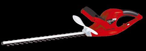 The low vibration and low noise level make hedge cutting easy and prevent fatigue.