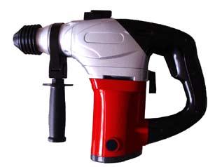 EHD 800 Hammer drill Idling speed: Stroke speed: Drilling capacity in concrete: Hammer force: 800 W 0-780 rpm 0-3,900 rpm 26 mm
