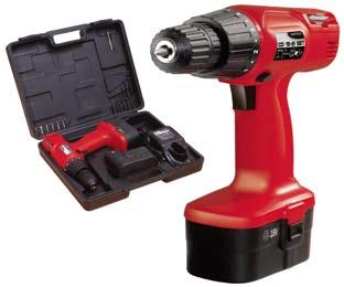 040 EAN-Code: 4250116801299 CD 24-2 SI Set 2-speed cordless drill/hammer drill/screwdriver Keyless chuck: Drilling capacity: Charging time: Gearbox: