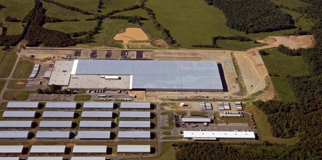 Ashley s Mid-Atlantic facility, located in Advance NC was opened in 2013.