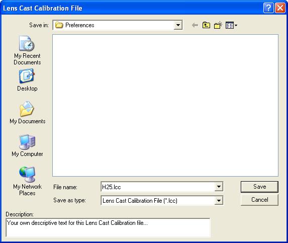 Tips and Tricks 4. Now you can select the saved calibration file by browsing for it: 5.