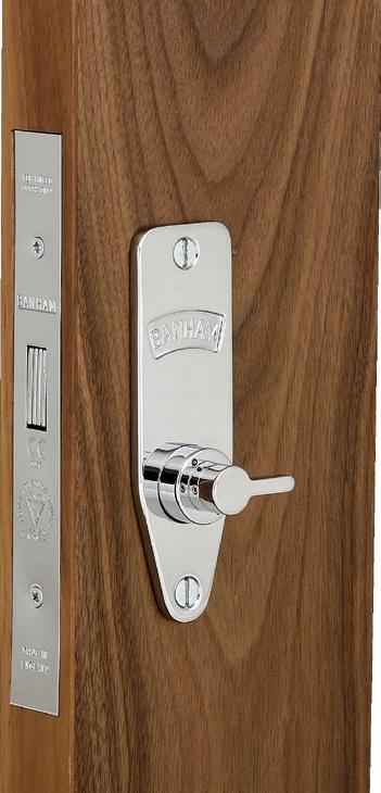 M2003 Cylinder Mortice Deadlock Internal knob operation to comply with fire regulations Cylinder & key protected by patent. Cylinders are anti-snap. Exclusive coded key registration systems.