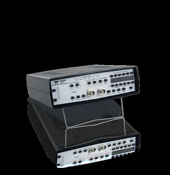 DIFFERENTIAL AMPLIFIERS Teledyne LeCroy Differential Amplifier and Accessory Model Numbers: DA1855A DA1855-PR2 DA1855A-RM DA1855A-PR2-RM DXC5100 DXC100A DXC200 DA101 DA1855A The DA1855A is a