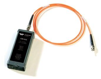 OPTICAL PROBES OE425/OE455/OE525/OE555 The O/E converters contain calibration data that can be used to create optical reference receivers for SONET/SDH (up to OC48/STM16), Fibre Channel, Gigabit