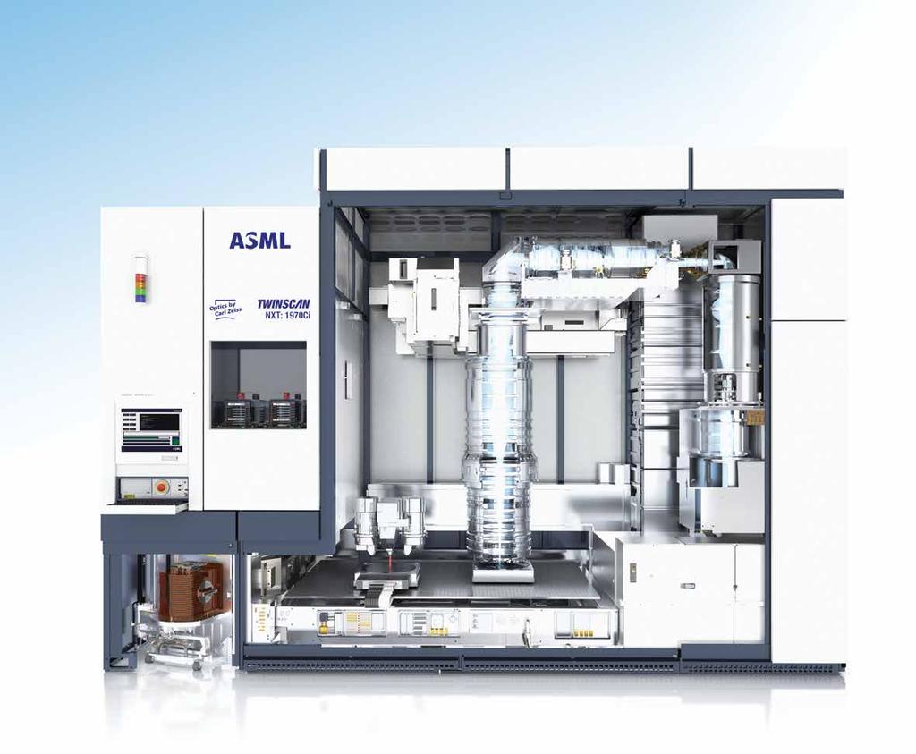 250 wafers per hour ASML is extending the performance and productivity of its TWINSCAN NXT highthroughput, high-precision ArF immersion lithography platform with the launch of the NXT:1970Ci.