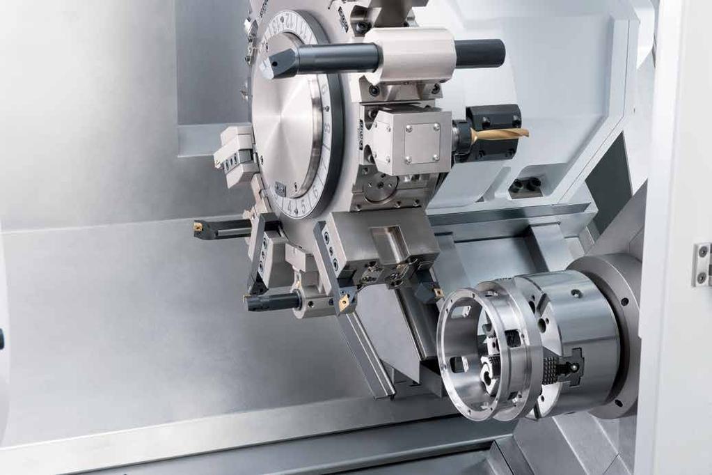 Machine configurations The new B750/B1250 series represents the state of the art of multifunction turning centres.