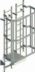 BASELINE DIMENSIONS CHANGE OF FLIGHT MODULE WITH LADDERS 40 7 Gate included 00 29 233 Without