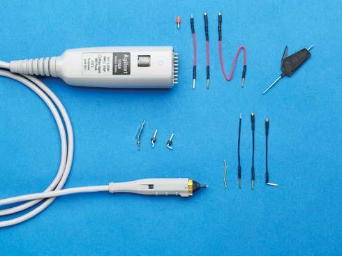 High-Frequency Active Single-ended Probe Agilent 1156A High-bandwidth Active Single-ended Voltage 1.5 GHz probe bandwidth; < 233 ps rise/fall time 100 kω, 0.