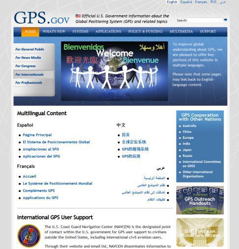 GPS Status Summary GPS has continuously met its commitments to all users Modernization of all GPS Segments is on track Striving to continually improve navigation and