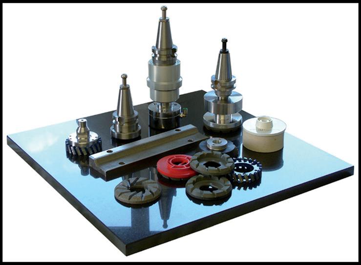 SD GRINDING & POLISHING SYSTEM - For grinding and polishing recessed draining boards in granite The SD system is now available after careful research