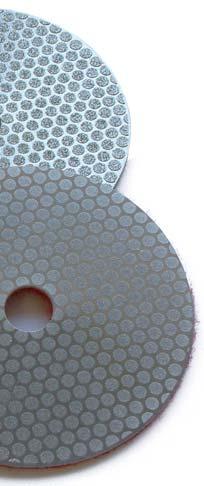 DIA-BOARD DISCS - Electroplated diamond discs for wet