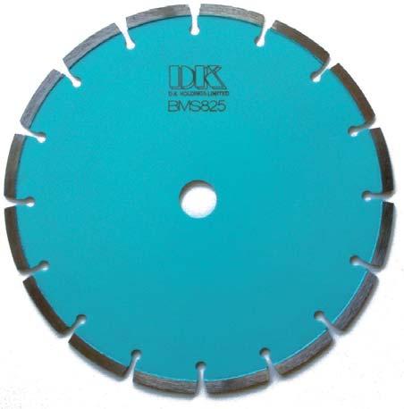 Diameters 115mm - 230mm SILVER TURBO For cutting GRANITE (will cut MARBLE) DIAMETER (mm) BORE (mm) *BMS905