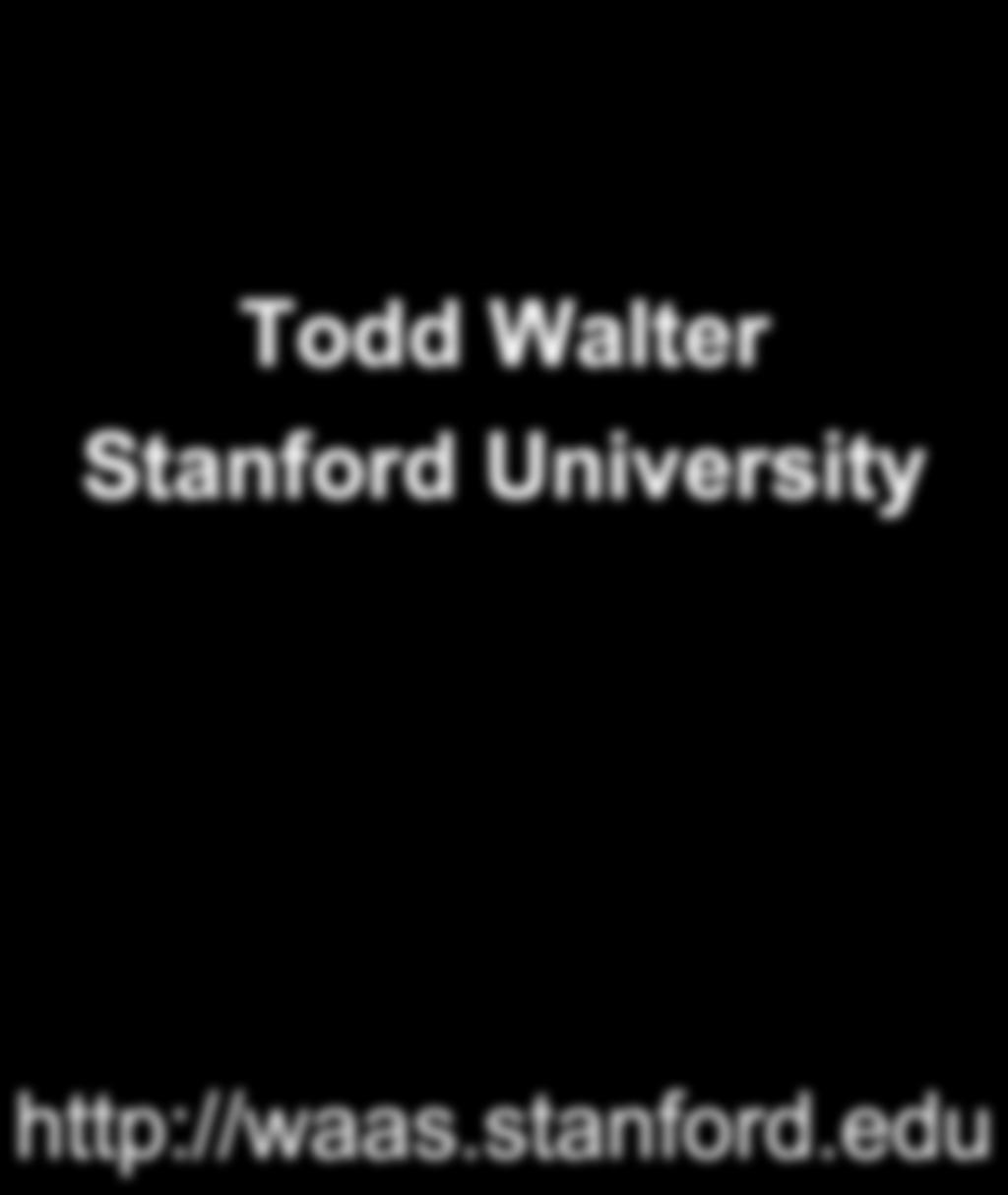 (WAAS) Stanford