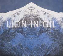 Ed Ruscha Lion in Oil, 2002 Synthetic polymer on canvas with tape, 64 3/16 x 72