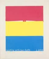 Painting with Two Balls, 1971 Screenprint: sheet 37 1/4 x 30 11/16in. (94.6 x 77.9 cm); plate,: 20 1/2 x 24 1/2in. (52.1 x 62.