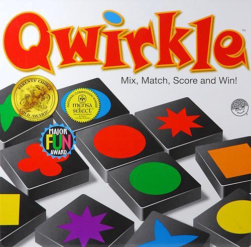 Quirkle Crosswise While Qwirkle is as simple as matching colors and shapes, it also requires tactical maneuvers and well- planned strategy.