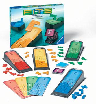 Fits Think ahead as you place each tile in this fast- paced game of strategy, because your opponent is creating vertical columns while you create horizontal rows.