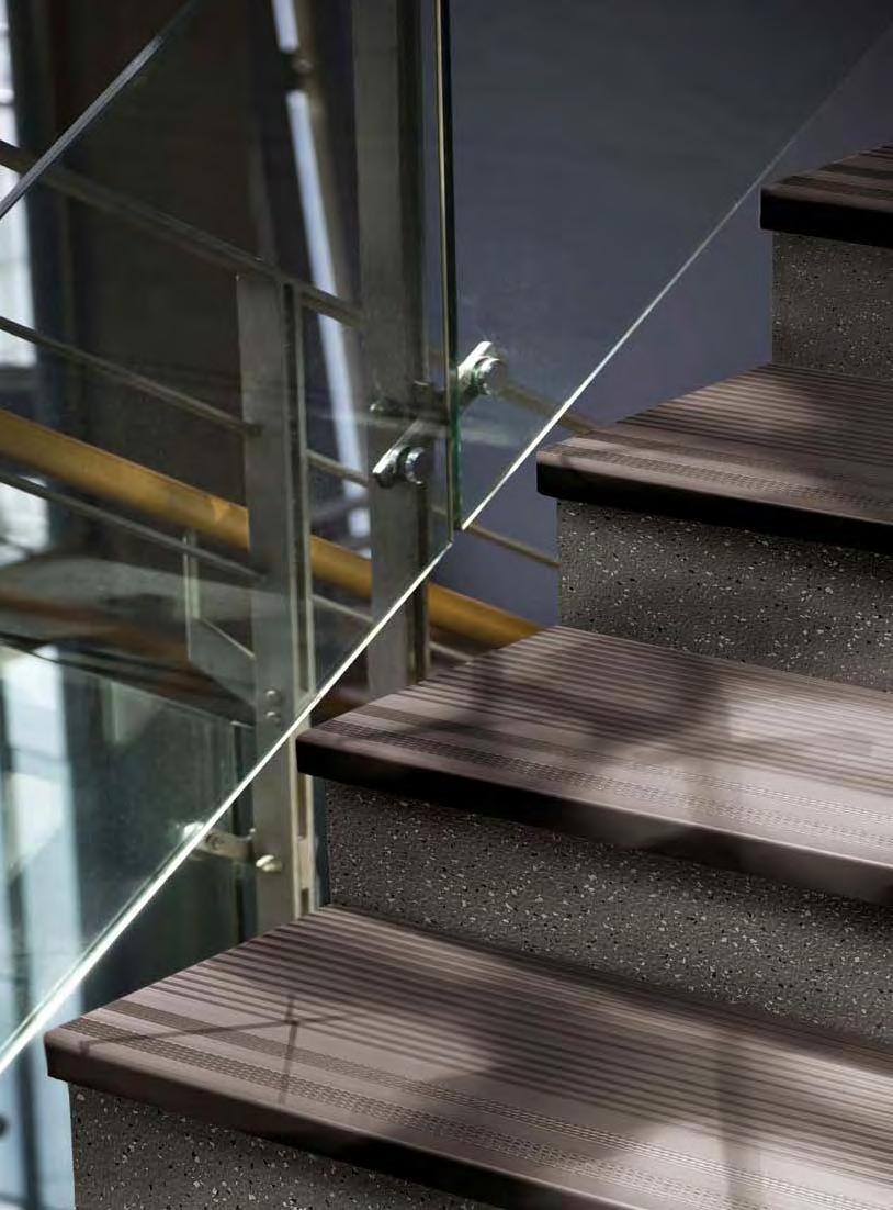 linear stair treads Specifying for light wear or