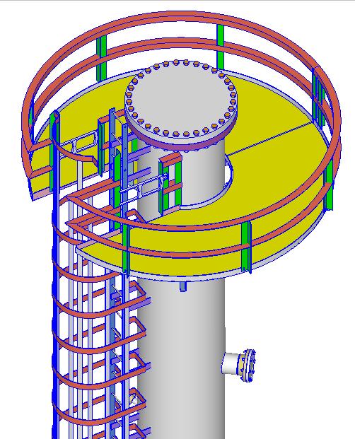 AMPreVA Pressure Vessels and Heat Exchangers Pressure Vessel Modeling & Configuration 3D Production Detailed