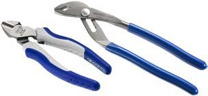PIERS plier sets 4 piece plier set 180mm combination pliers: E080504. 160mm diagonal cutting pliers: E080205.