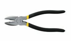 Stanley Slip-joint pliers Adjustable joint design Number of Positions Jaw Capacity 84-097 6-3/4 in (171 mm) 2 1/2 in (13 mm) 84-098 8 in (203 mm) 2 1-3/4 in (44 mm) Stanley Diagonal cutting pliers