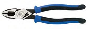 Side-Cutting Pliers High-Leverage Side-Cutting Pliers NEW! Connector Crimping & Stripping Built-in crimper works on non-insulated connectors, lugs, and terminals.