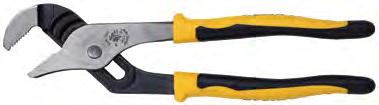 Long-Nose Pliers 26 Standard Long-Nose Pliers Side-Cutting Slim head design for working in confined areas. Induction-hardened, long-lasting cutting knives. Knurled jaws for sure wrapping and looping.