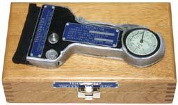 1 - DELUXE CABLE TENSIOMETER A precision instrument that is designed to provide direct readings of control cable tensions during aircraft maintenance and rigging operations.