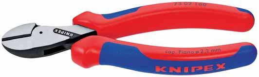73 KNIPEX X-Cut Compact Diagonal Cutters, high lever transmission 40