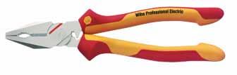 Insulated Crimping Pliers 32821 Insulated Lineman s Pliers 5-in-1 Professional esign Insulation According to EN/IEC, ASTM, NFPA70E & CSA, up to 1000 Volt. Individually Tested.
