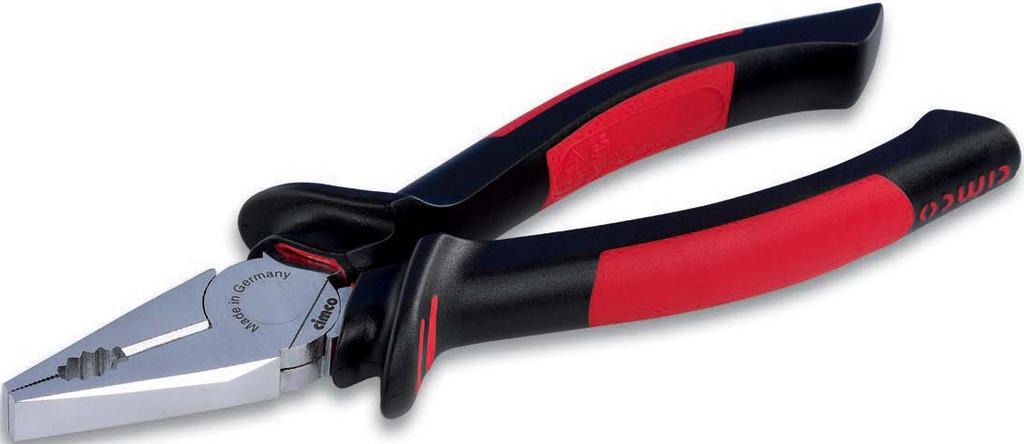 PLIERS Perfect material processing CIMCO pliers perform brilliantly in punishing everyday use. Both material and design are designed for a tough workload.