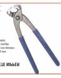 CABLE CUTTER - WC16 The drop forged steel head with specially profiled cutting
