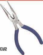 with oily hands STA7455 STA7435 228mm 0-84-056 84-154 LONG NOSE PLIERS Long, fine serrated jaws for