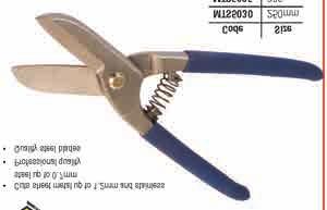 AVIATION TINSNIP - STRAIGHT YELLOW RT27/211D Expert quality, these professional shears are manufactured to DIN 6438 specifications High quality cutting strength,