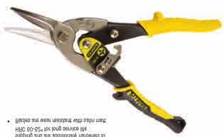 are additionally hardened to HRC 60-62º for long service life Blades are wear resistant with satin matt AVIATION TINSNIP - STRAIGHT YELLOW - 2-14-563 GIL0260