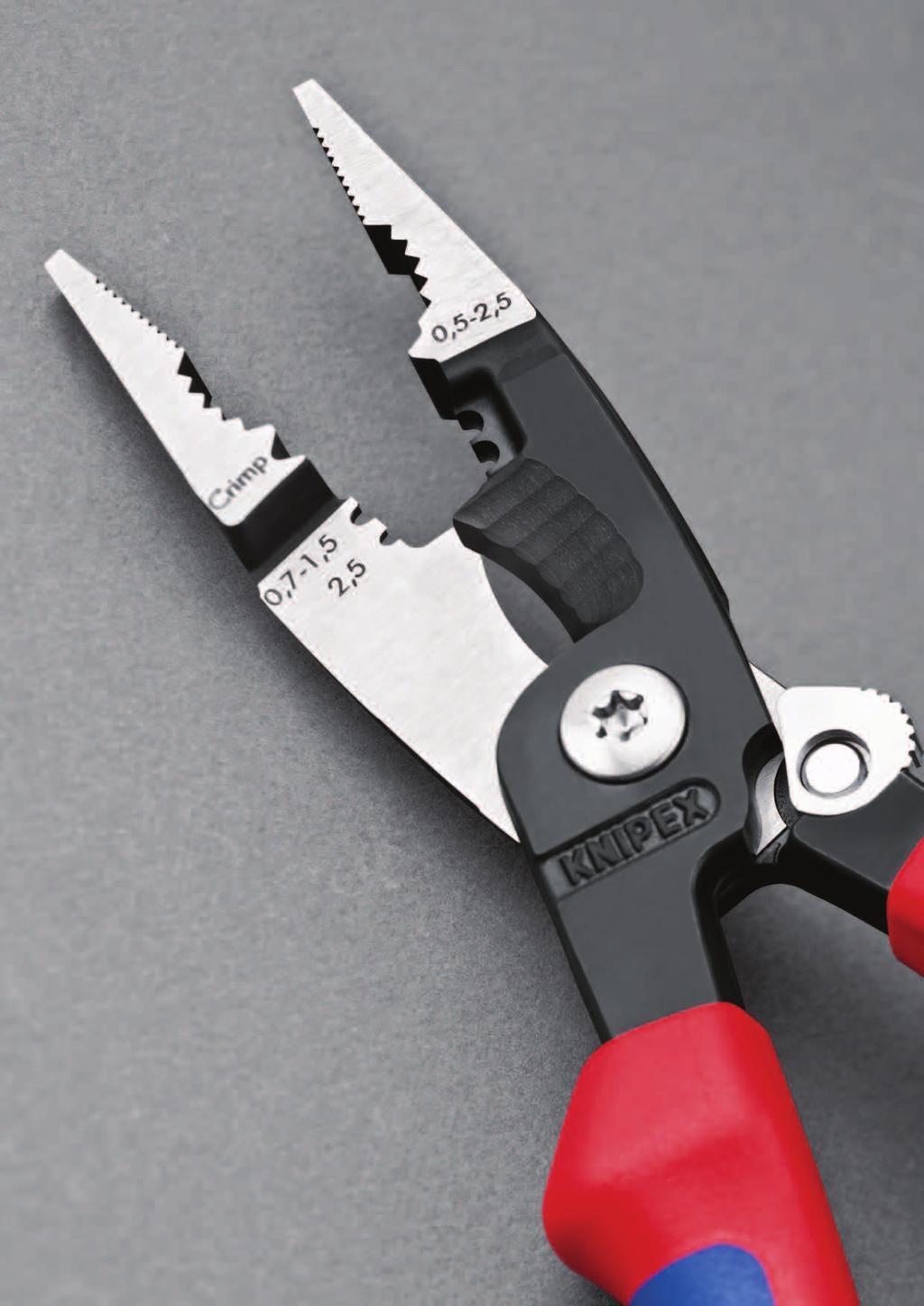Innovation KNIPEX Installation Pliers The mobile task force.
