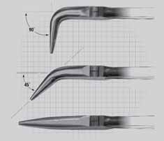 Long Reach Bent Nose Pliers Long Reach Hose Grip Pliers 1/2" T28351 11-1/2" 290mm (45 Degree) T28354